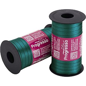 Fita de Cetim 07MM 100M Verde Botanico