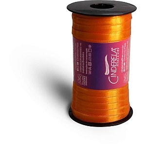 Fita de Cetim 07MM 100M Laranja