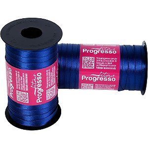 Fita de Cetim 07MM 100M Azul Marinho 215