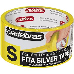 Fita de ALTA Resistência Silver Tape Amarela 48MM X 5M