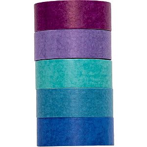 Fita Adesiva Decorada Washi Tapes 15X5 Pastel TREND BLCOM 05