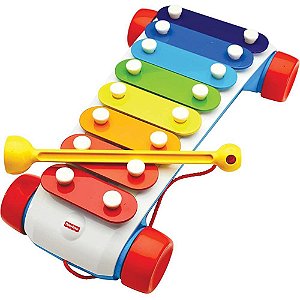 FISHER-PRICE Infantil Xilofone com 8 Teclas Coloridas
