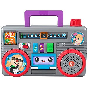 FISHER-PRICE Infantil Rádio Portátil Dance e Aprenda