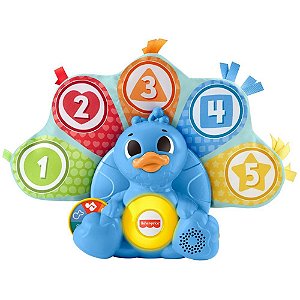 Fisher Price Infantil Linkimals Pavão Penas Coloridas