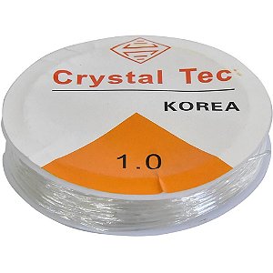 Fio de Silicone 10MM com 10M Transparente – Pacote com 10 Unidades