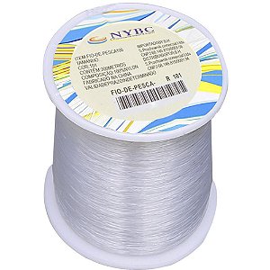 Fio de NYLON 0,20MM com 100 Metros - Transparente