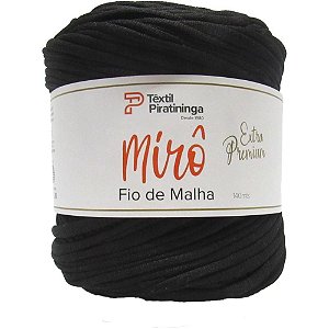 Fio de Malha Preto 140M Miro Premium