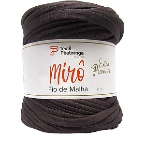 Fio de Malha Cinza Escuro 140M Miro Premium