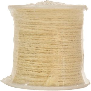 Fio de Juta 2MM Alvejado 50M