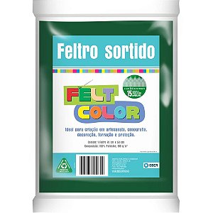 Feltro 70X50CM 180G VD Bandeira