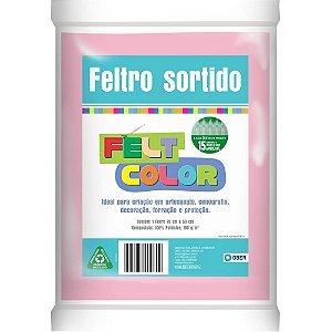 Feltro 70X50CM 180G Rosa Tropical