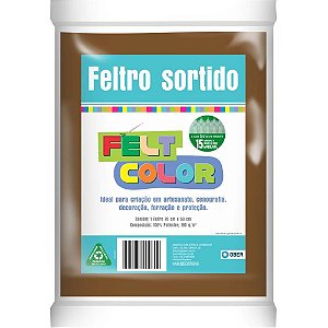 Feltro 70X50CM 180G Caramelo