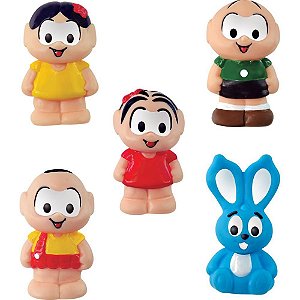Fantoche Dedoche Turma da Mônica - KIT com 5 Miniaturas