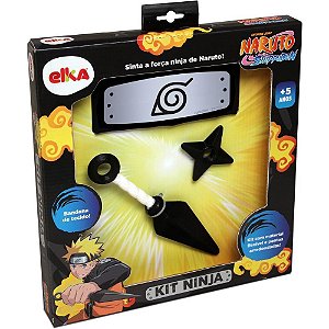Fantasia Acessório Naruto Shippuden KIT Ninja