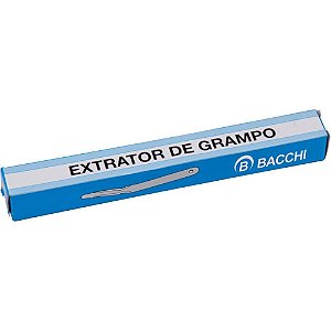 Extrator de Grampos Espátula Cromado - Pacote com 10