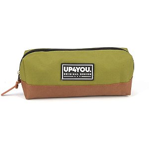 Estojo de Tecido UP4YOU Good 4 U Verde - GD 1 Zíper