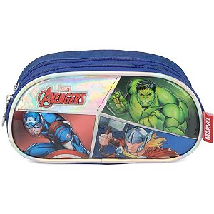 Estojo Tecido THE Avengers GD 2ZÍPERES AZ (6931759217422)