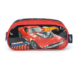 Estojo Tecido HOT Wheels MD 2ZÍPERES AZ