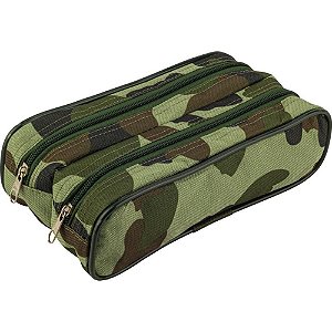 Estojo Tecido Duplex Camuflado
