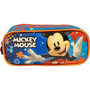 Estojo PVC Mickey R Duplo