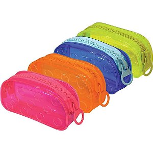 Estojo PVC Bubble Cores Neon GR (S)
