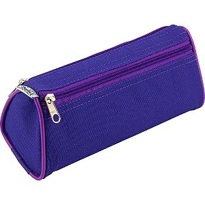 Estojo de Lona Tube Duplex Sortido - Pacote com 6 Unidades