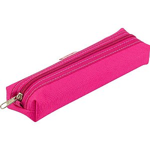 Estojo Lona Teen Colors 1 Zíper – Cores Sortidas, Pacote com 6 Unidades