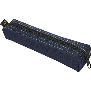 Estojo Lona Médio Azul