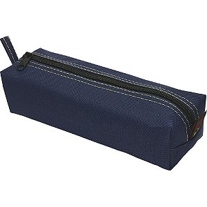 Estojo Lona Grande Azul