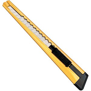 Estilete Estreito CIS-3BP Profissional em Metal – Caixa com 12 Unidades