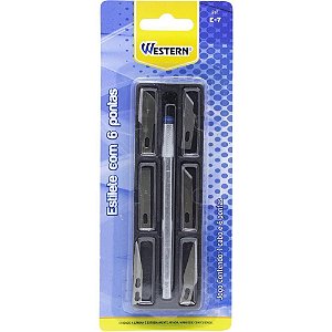 Estilete Especial Precisão 6 Pontas 13CM