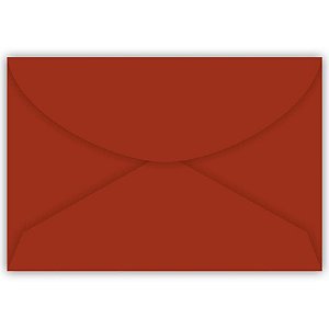 Envelope para Cartão de Visita Colorido Vinho Color PLUS 80G Caixa com 100 Unidades
