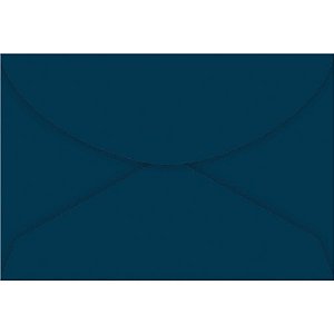 Envelope Visita Colorido Azul Color PLUS 80G – Caixa com 100 Unidades