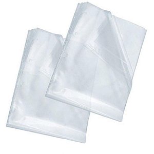 Envelope Plástico sem Furo Ofício Médio 0,10MM - Caixa com 600 Unidades
