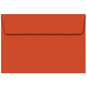 Envelope Convite Colorido 162X229MM Vermelho CPLUS 80G Caixa com 100