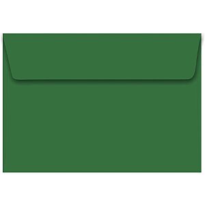 Envelope Convite Colorido 162X229MM Verde PLUS 80G - Caixa com 100