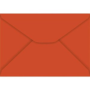 Envelope Carta Colorido 114X162MM Vermelho 85G Caixa com 100
