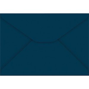 Envelope Carta Colorido 114X162MM Azul Marinho 85G - Caixa com 100