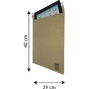 Envelope Bolha Postbolha Papel KRAFT N9 29X40CM – Pacote com 05 Unidades