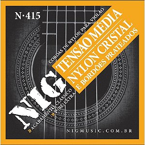 Encordoamento para Violão NYCR/PR Média Tensão