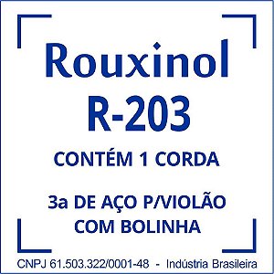 Encordoamento AÇO Encapsulado 3SOL (R20) com Bolinha - Pacote com 12