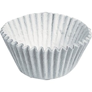 Embalagem para Doces N°05 Forminha Branca 10 Pacotes com 100 Unidades