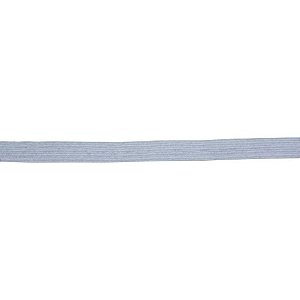 Elástico para Costura Algodão Chato 6MM X 100M Branco