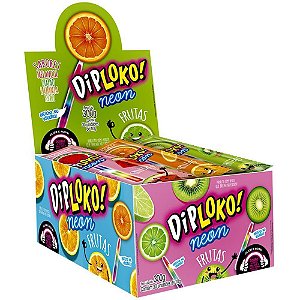 Doce DIP Loko Neon Frutas DPCOM 30