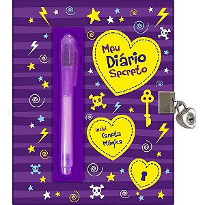 Diário Meu Diário Secreto Roxo