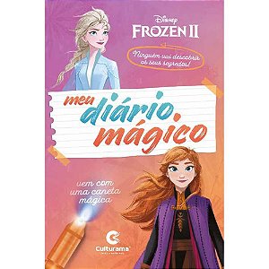 Diário Frozen Meu Diário Mágico 160P