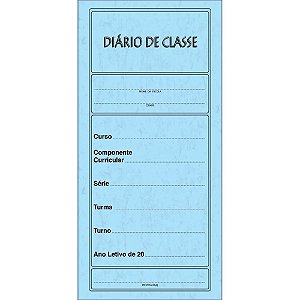 Diário de Classe Mensal 14FLS PCT com 25