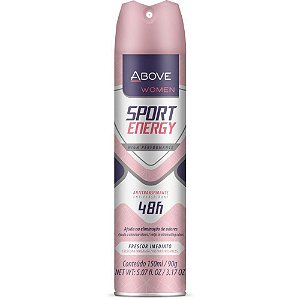 Desodorante Aerossól Above SPORT ENERGY Women 150ML
