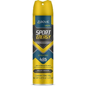 Desodorante Aerossol Above SPORT ENERGY MEN 150ML