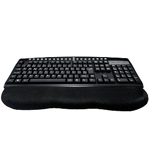 Descanso Ergonômico Apoio para Digitação Confort Preto